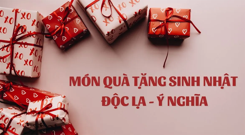 Quà tặng sinh nhật