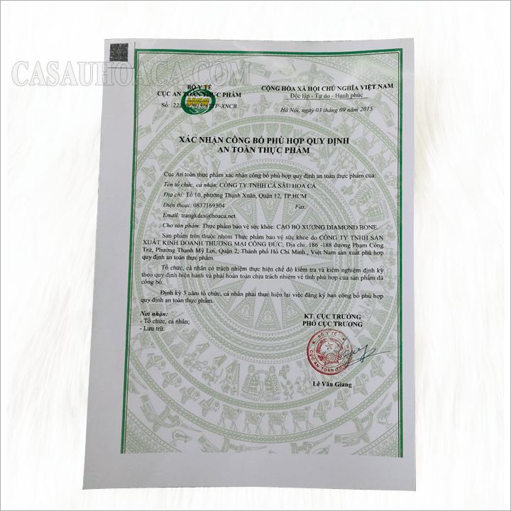CAO BỔ XƯƠNG TỪ CÁ SẤU 100 GRAM